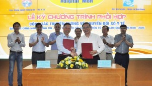Lễ Ký Chương Trình Phối Hợp Truyền Thông Chuyển Đổi Số Y Tế Lễ Ký Chương Trình Phối Hợp Truyền Thông Chuyển Đổi Số Y Tế