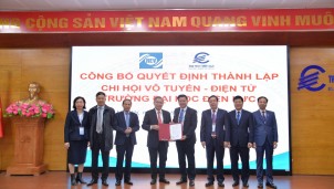 Thành lập Chi hội Vô Tuyến - Điện tử Trường Đại học Điện lực
