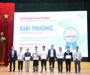 Hội nghị REV-ECIT 2025 vinh danh 4 công trình xuất sắc nhất về Terahertz và AI