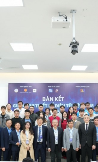 Vòng bán kết cuộc thi thiết kế điện tử Việt Nam 2025 chính thức khởi tranh Vòng bán kết cuộc thi thiết kế điện tử Việt Nam 2025 chính thức khởi tranh