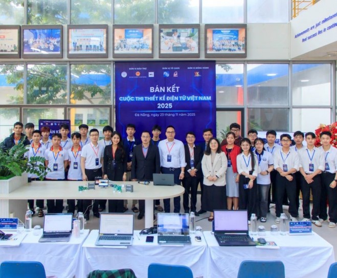Danh sách 10 đội thi vào Chung kết Cuộc thi Thiết kế Điện tử Việt Nam 2025 Danh sách 10 đội thi vào Chung kết Cuộc thi Thiết kế Điện tử Việt Nam 2025